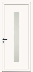 porte pvc arras blanc