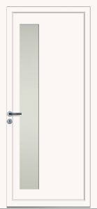 porte pvc beuvry blanc