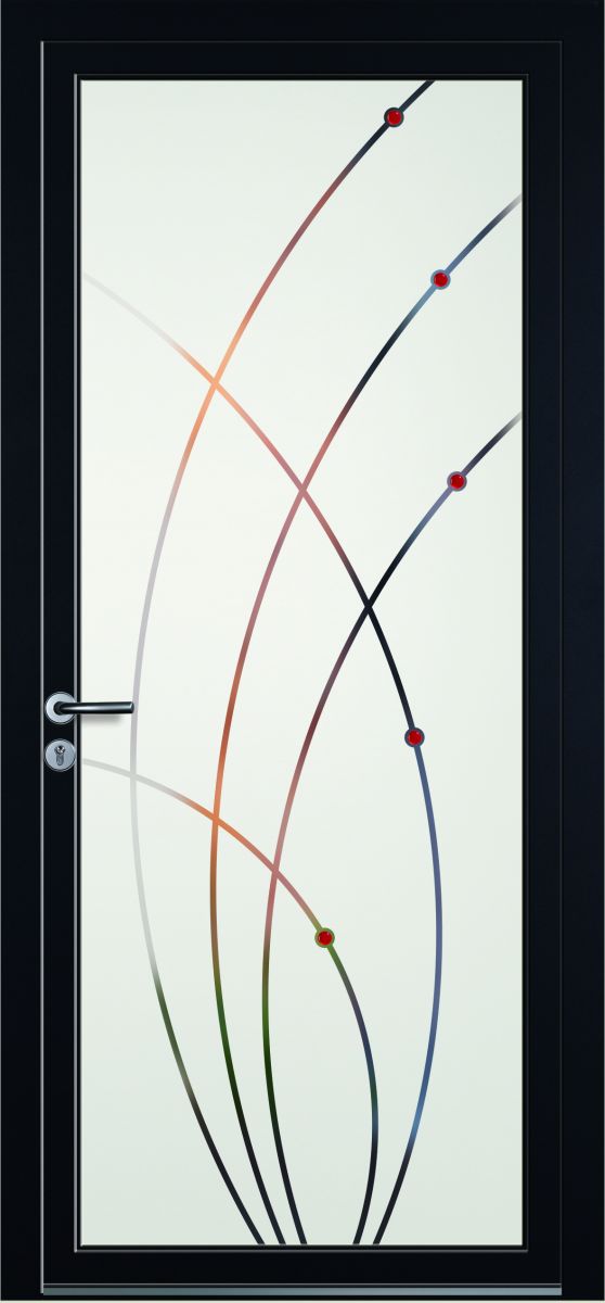 porte pvc verre blangy