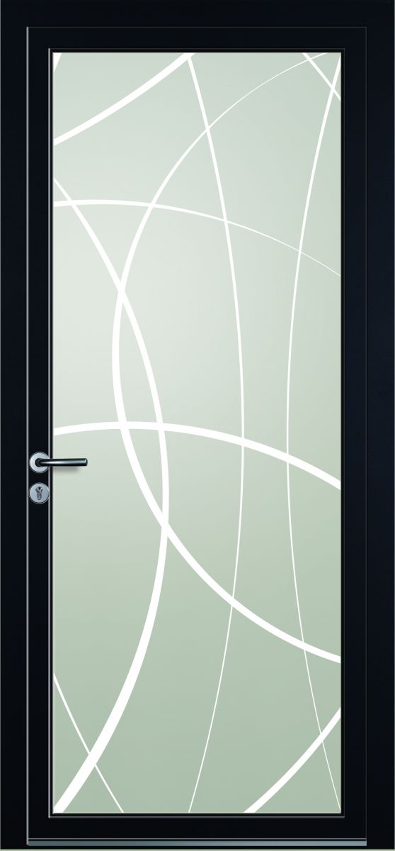 porte pvc verre rousies